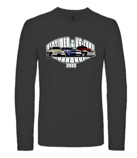 Langarmshirt B&C Longsleeve Langarm- Shirt mit Motiv Oldtimer & US-Cars Ohrdruf 21LS-Verein2